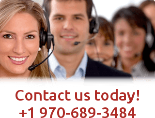 Contact us today at +1 970-689-3484